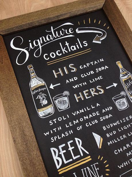 his-and-hers-drink-menu-illustrated-chalkboard